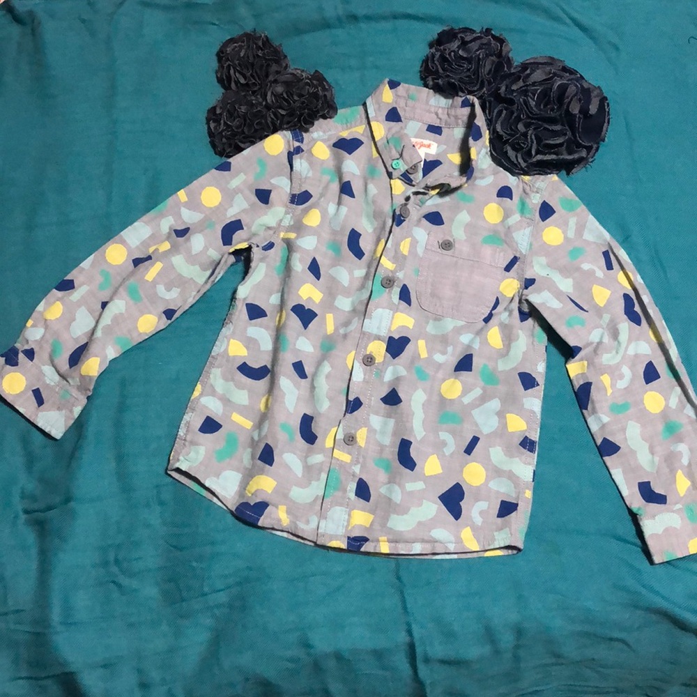 Cat and Jack Button Down